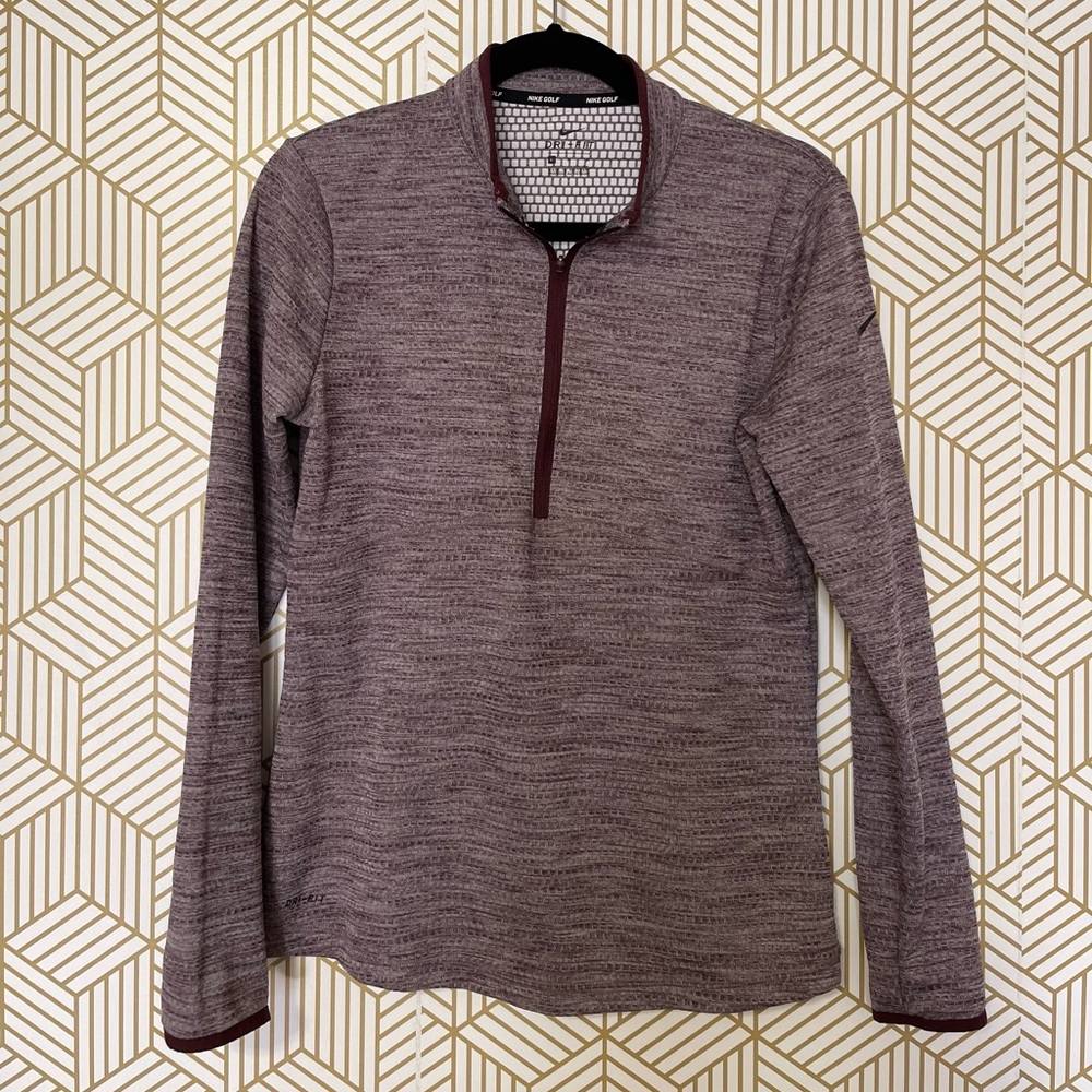 Nike golf half zip size medium